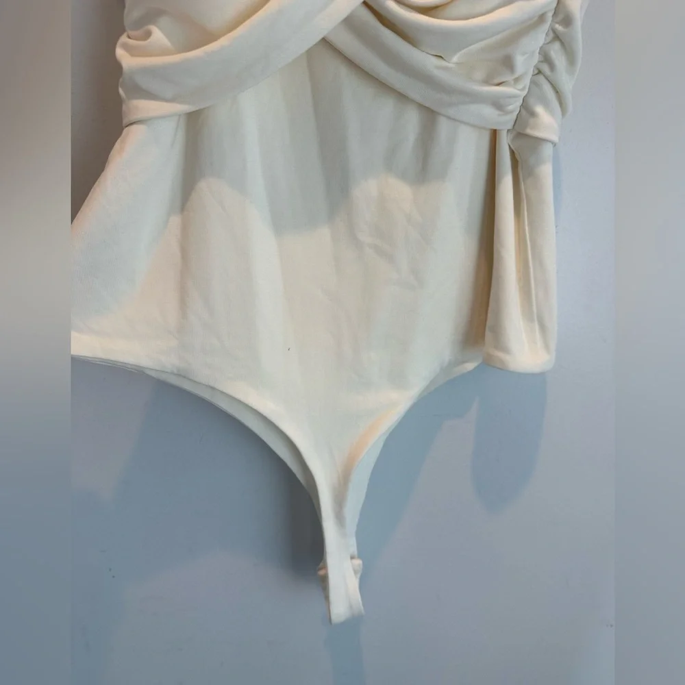 Rue 107 Draped Bodysuit - Picture 5 of 9